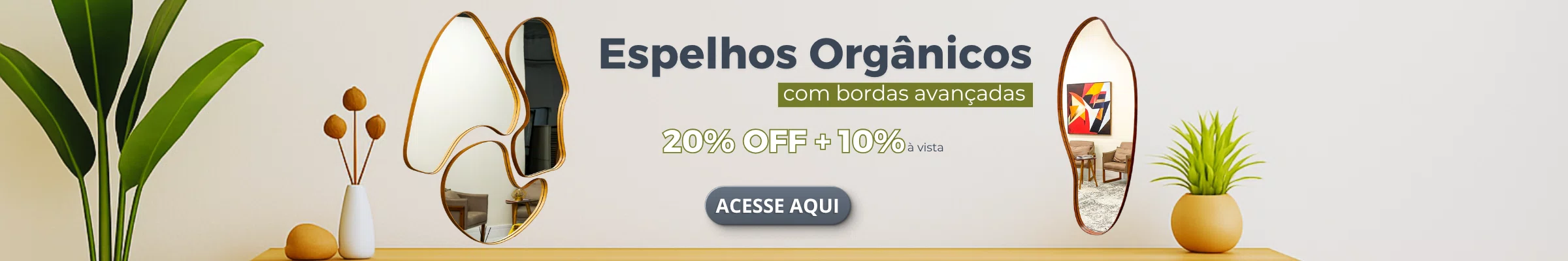 Espelhos 20% OFF