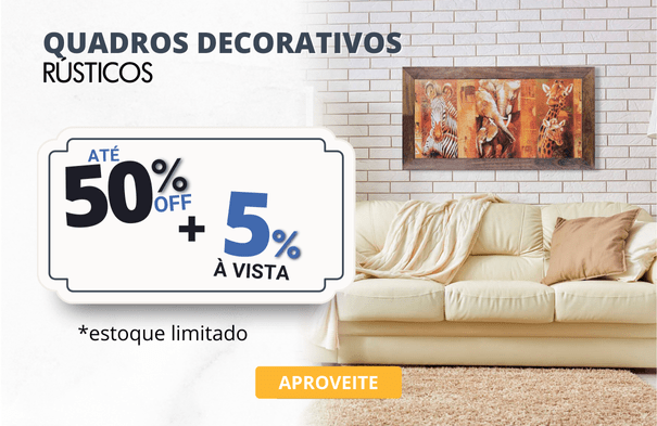 Quadros rusticos em promoção