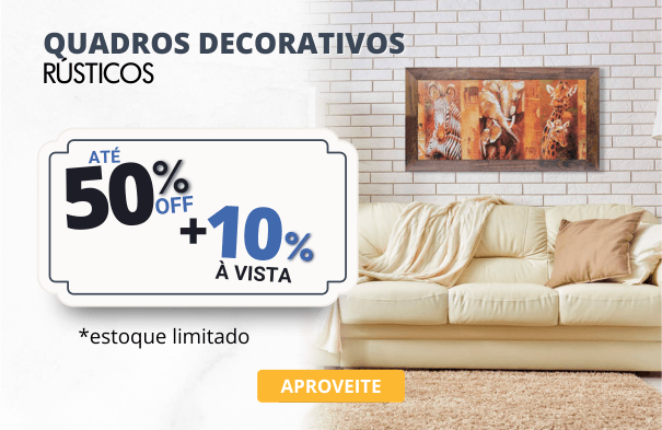 Quadros rusticos em promoção