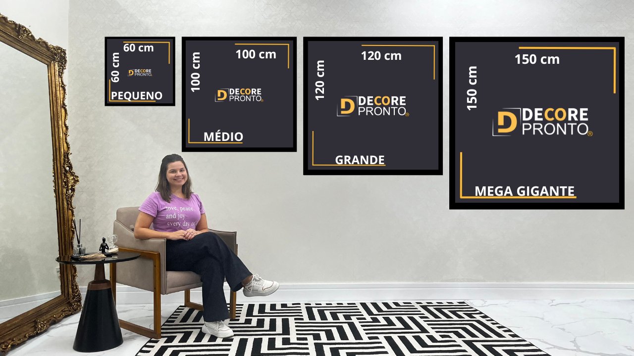 Referencia de Tamanhos Decore Pronto