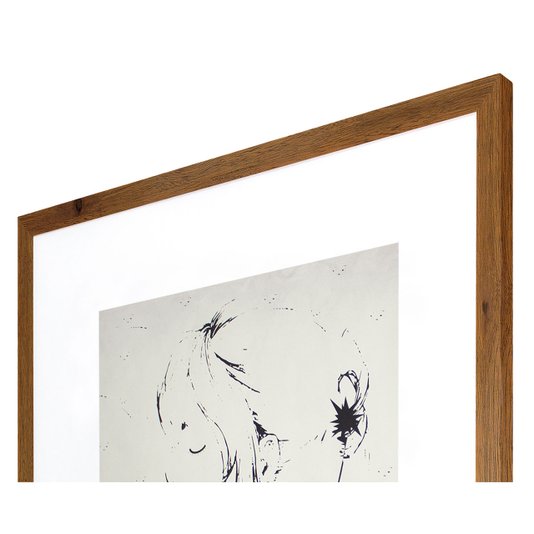 Quadro para Closet Mulher de Perfil 65x75cm