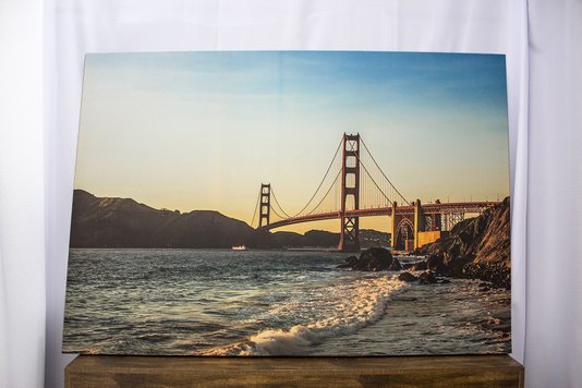 Quadro Tela Decorativa Impressa Ponte Golden Gate 166x115cm