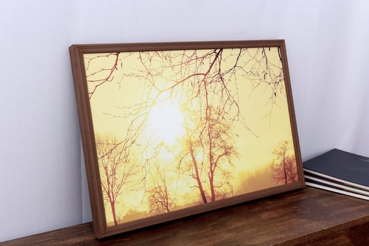 Conjunto de Quadros Nascer do Sol Kit com 9 Quadros 60x40cm