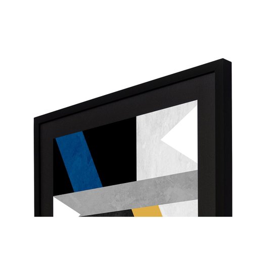 Quadro Abstrato Decor Formas Geométricas - Escolha o Tamanho