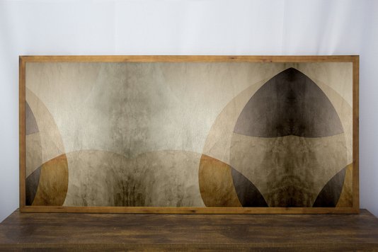 Quadro Decor Abstrato Moldura Estilo Rústica: Elegância e Originalidade para sua Decoração