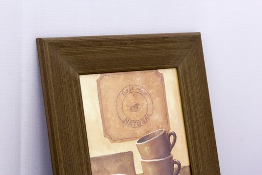 Quadro Decorativo Café Negro Natural 35x45cm