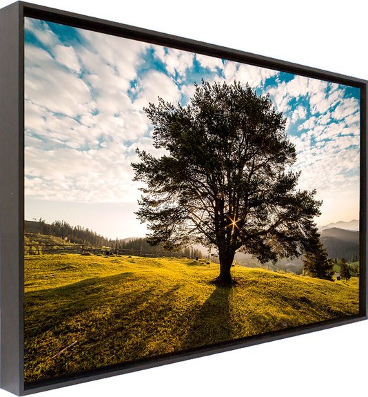 Quadro Decorativo Tela Emoldurada Montanha Romênia 90x60cm