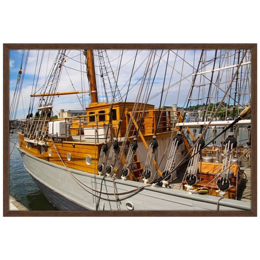 Conjunto Quadros de Barcos Kit com 4 Quadros de 60x40cm