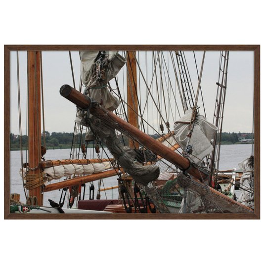 Conjunto Quadros de Barcos Kit com 4 Quadros de 60x40cm
