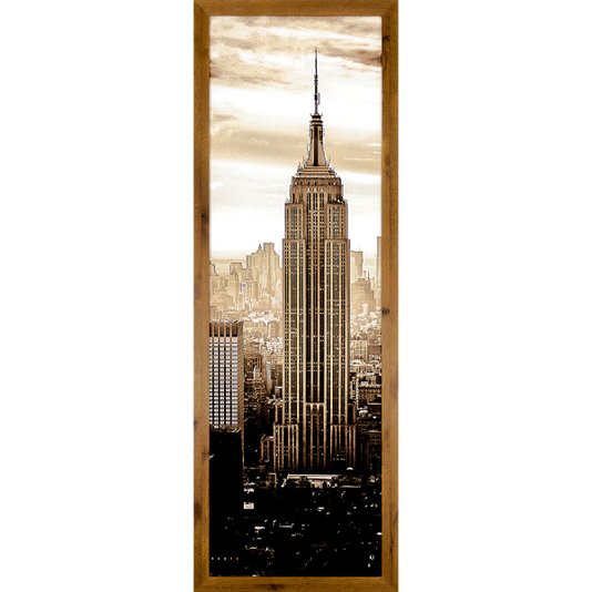 Conjunto de Quadros Rústicos Pontos Turísticos Cidades Kit com 6 Quadros 180x110cm