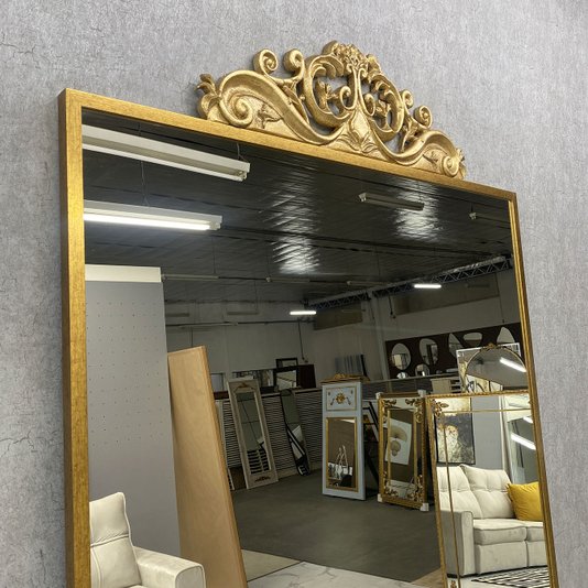 Espelho Clássico Decorativo Dourado - O Toque de Luxo que Seu Ambiente Precisa