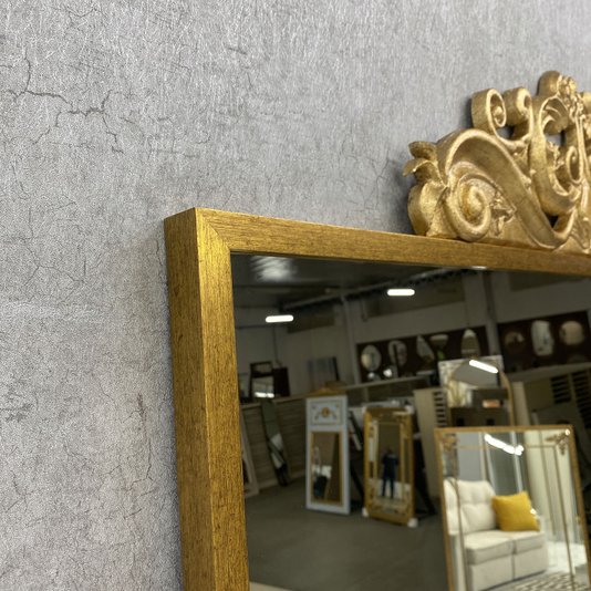 Espelho Clássico Decorativo Dourado - O Toque de Luxo que Seu Ambiente Precisa
