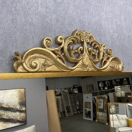 Espelho Clássico Decorativo Dourado - O Toque de Luxo que Seu Ambiente Precisa