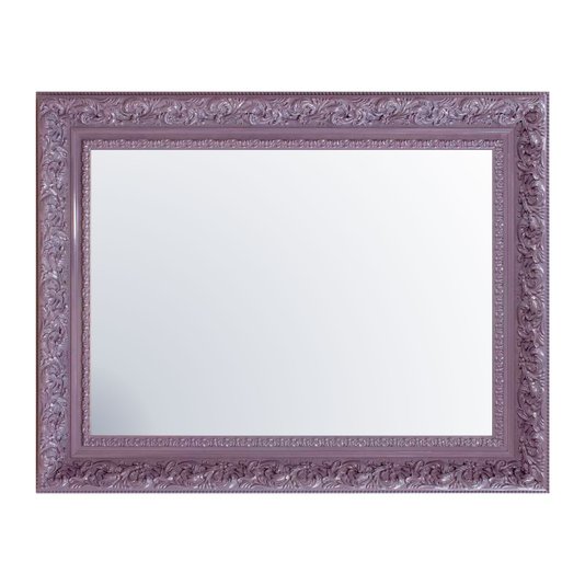 Espelho Cristal Decorativo Lilás Retrô Plus