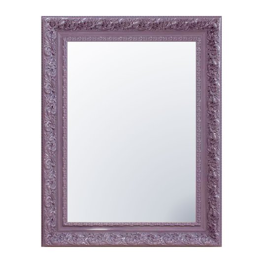 Espelho Cristal Decorativo Lilás Retrô Plus