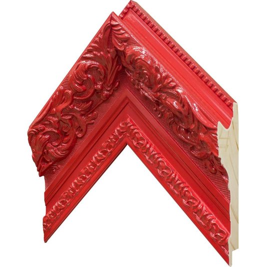 Espelho Decorativo Cristal Vermelho Retrô Plus