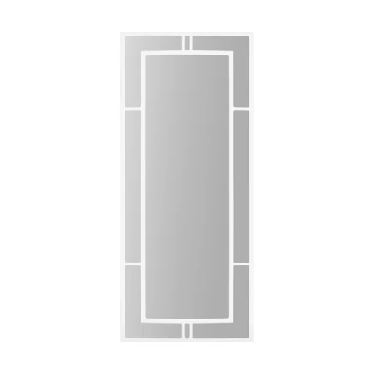 Espelho Grade Decorativo Moderno com Moldura Laqueada: Resistência com Elegância