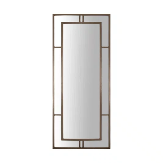 Espelho Grade Decorativo Moderno com Moldura Laqueada: Resistência com Elegância