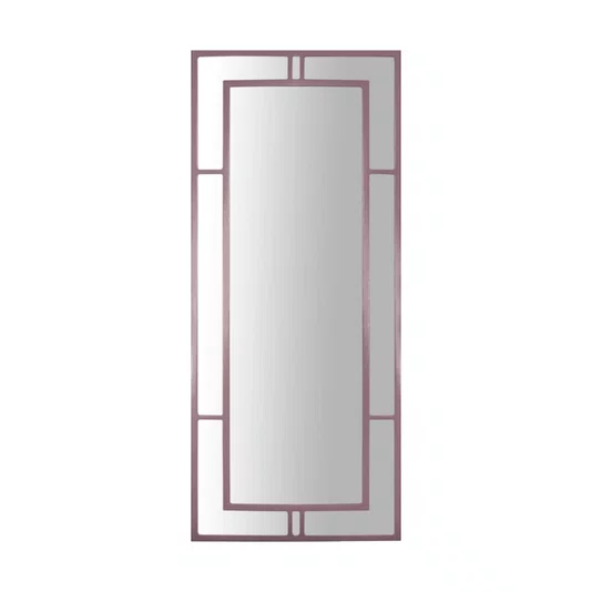 Espelho Grade Decorativo Moderno com Moldura Laqueada: Resistência com Elegância