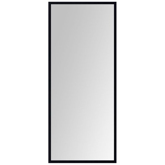 Espelho Moderno Decorativo com Moldura Preta sem Bisotê
