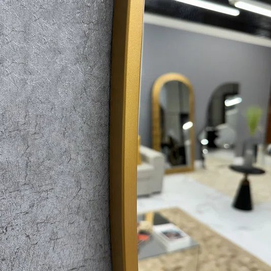 Espelho Orgânico com Moldura Laqueada Premium - Design Inovador e Ecológico 150CM