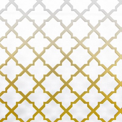 Gravura Abstrata para Quadros Rede Amarela I de Jairo Rodriguez 30x30cm