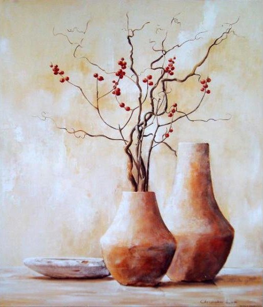 Gravura para Quadros Imagem Natureza Morta 40x50 cm