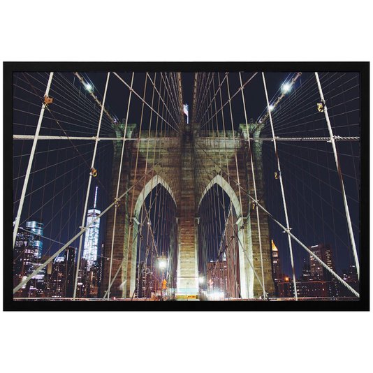 Kit com 6 Quadros Decorativos Cidades Londres Paris Nova York São Paulo 90x60cm