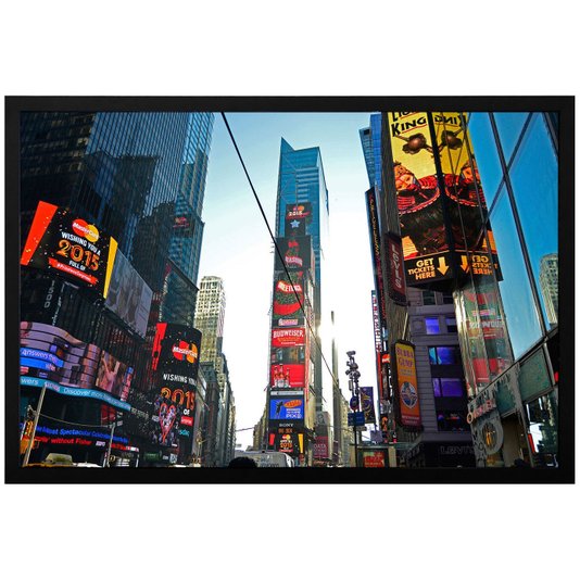Kit com 6 Quadros Decorativos Cidades Londres Paris Nova York São Paulo 90x60cm