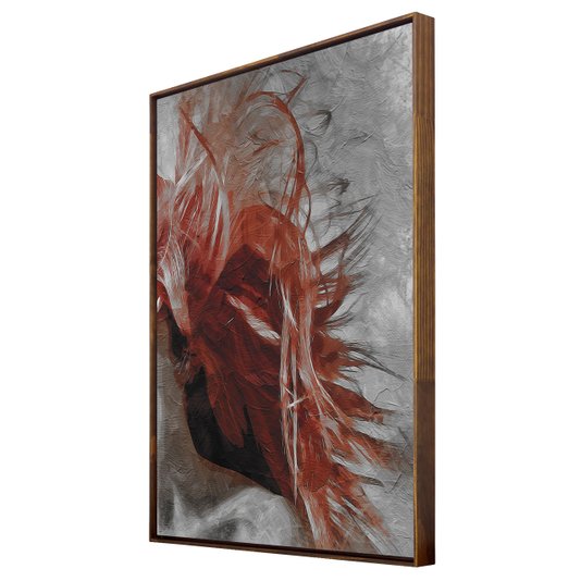 Kit de Telas Mulher em Preto e Branco 2 Quadros de 70x90 cm
