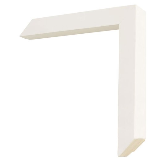 Moldura para Certificado Diploma 20x30cm Quadro Branco e Preto com Vidro