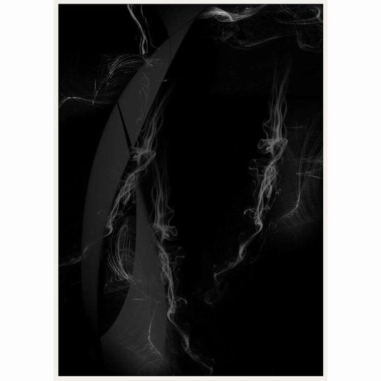 Par de Quadros Abstratos Arte Moderna em Preto e Branco - Sofisticação no seu Ambiente