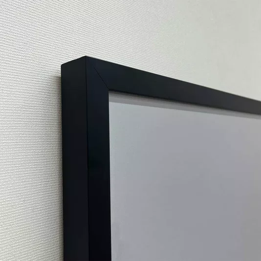 Par de Quadros Moldura Preta Árvore Kit com 2 Quadros 130x150cm