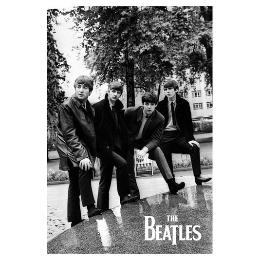 Poster Banda The Beatles 60x90cm com/sem Moldura
