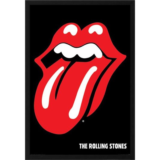 Poster Banda The Rolling Stones 60x90cm com/sem Moldura