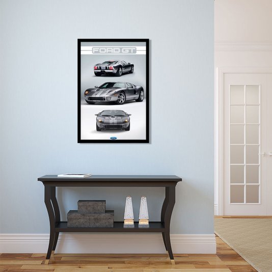 Poster Carro Esportivo Ford GT 60x90cm com/sem Moldura