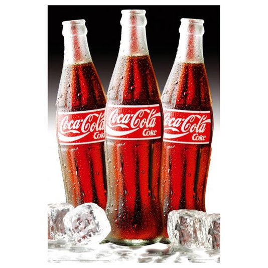 Poster para Quadros Coca Cola Gelada 60x90cm