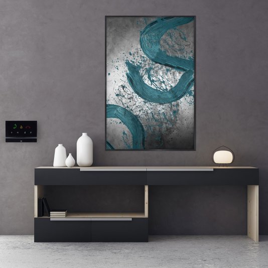 Quadro ambientado.