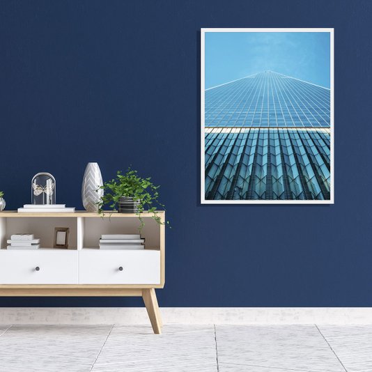 Quadro Arquitetura Edifício One World Trade Center 60x80cm