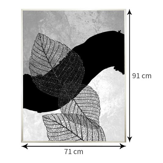 Tamanho exato do quadro: 71x91 cm.