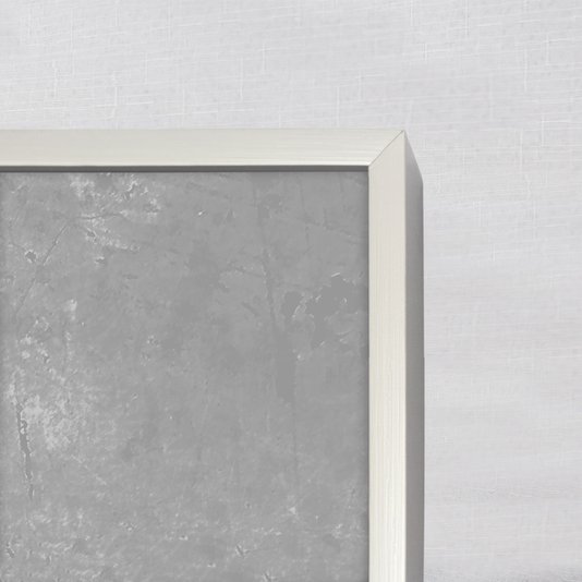 Detalhes da gravura e moldura.