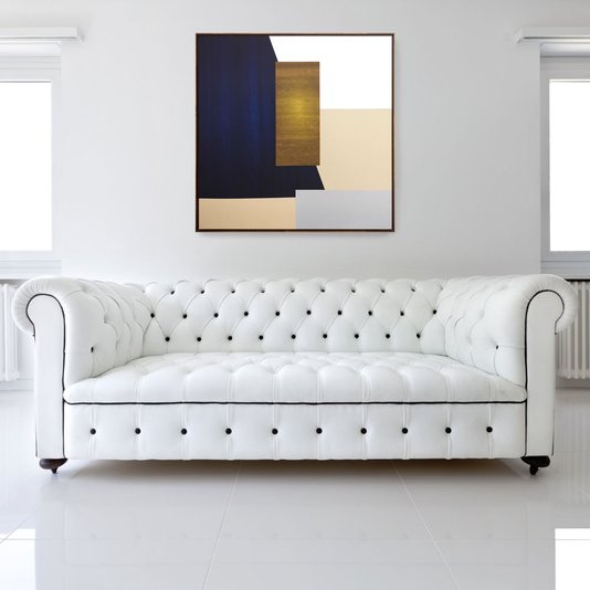 Quadro Arte Geométrica Retângulos Tela Canvas com Moldura