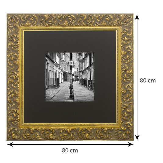 Tamanho do quadro: 80x80 cm.
