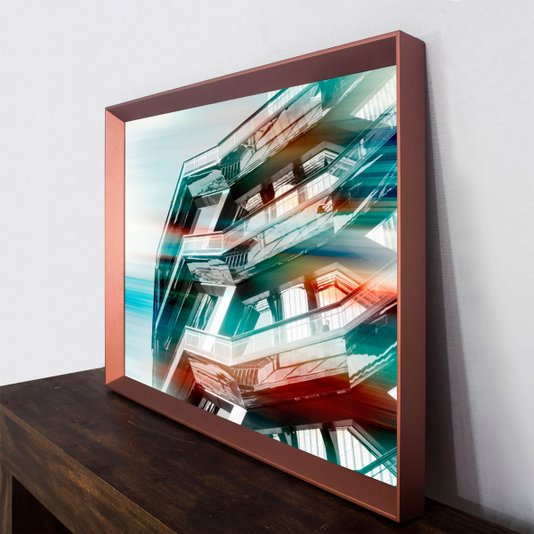 Quadro Decorativo Arquitetura Edfício Hudson Yards 95x65 cm