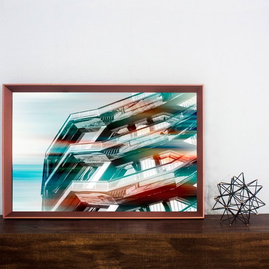 Quadro Decorativo Arquitetura Edfício Hudson Yards 95x65 cm