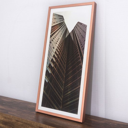 Quadro Decor Arquitetura Foto Arranha-céu Skyline 40x70 cm