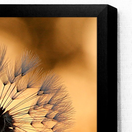 Quadro Decorativo Floral Dente de Leão Sunset II 70x100 cm