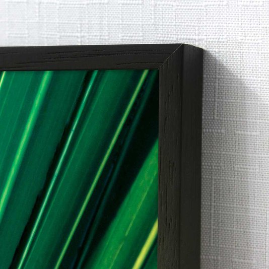 Quadro Decorativo Folha de Palmeira Verde 80x140 cm