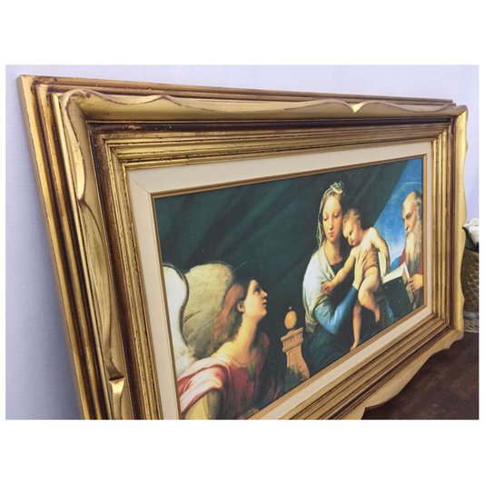 Quadro Decorativo Obra de Arte Madonna Del Pesce 100x60cm