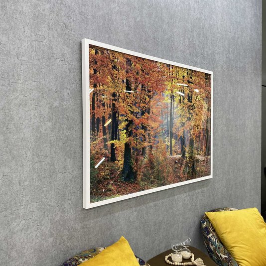 Quadro Decorativo Paisagem Floresta de Outono 120x80cm